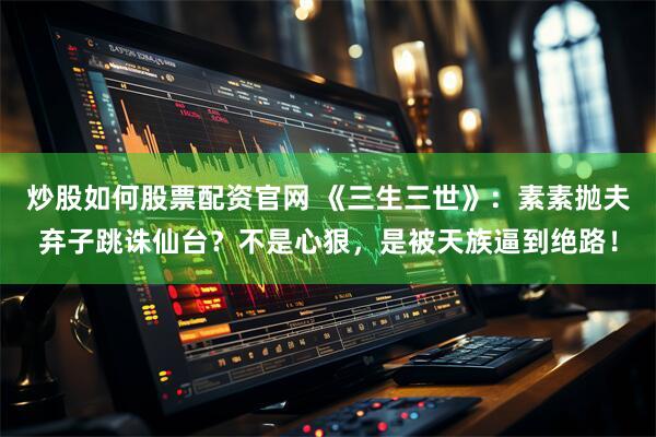 炒股如何股票配资官网 《三生三世》：素素抛夫弃子跳诛仙台？不是心狠，是被天族逼到绝路！