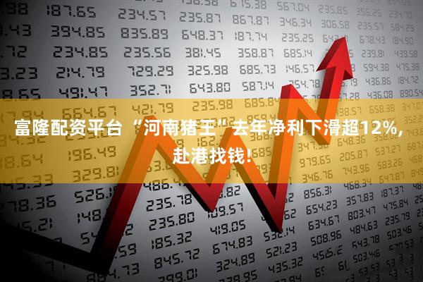富隆配资平台 “河南猪王”去年净利下滑超12%, 赴港找钱!